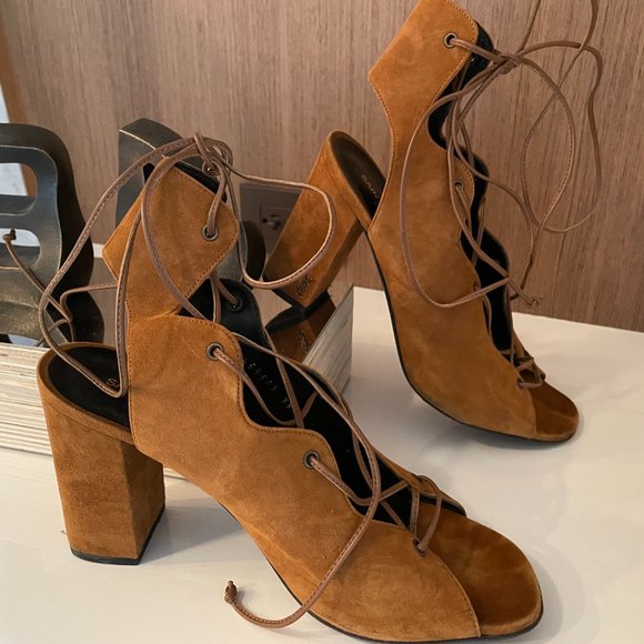 Yves Saint Laurent YSL Block Heel Sandal - Picture 7 of 7